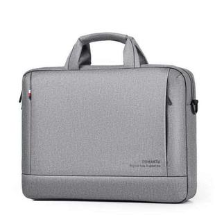 OUMANTU 020 Event Computer Bag Oxford Cloth Laptop Computer Backpack, Size: 14 inch(Light Gray)