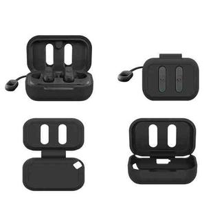 For Skull Candy Dime G52 Bluetooth Earphones Anti-drop Silicone Protective Case(Black)