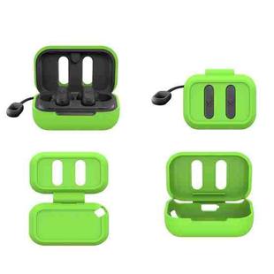 For Skull Candy Dime G52 Bluetooth Earphones Anti-drop Silicone Protective Case(Luminous Green)
