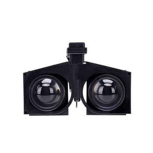 Vr fold V1 Panoramic View Convenient Folding VR Glasses(Black)