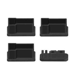 4PCS/Set For DJI Avata CQT 913407 Battery Body Contact TPU Dust-proof Plugs Moisture Protection Cover