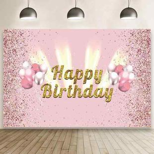 1.5x1m Cartoon Digital Birthday Balloon Party Scene Photographic Backdrop(Mdt11304)