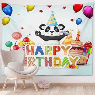 Happy Birthday Photo Backdrop Party Decoration Tapestry, Size: 100x75cm(GT56-6)