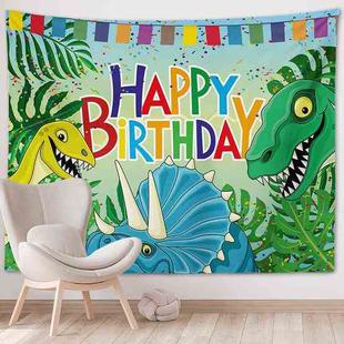Happy Birthday Photo Backdrop Party Decoration Tapestry, Size: 100x75cm(GT56-9)