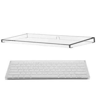 Keyboard Protective Sleeve Waterproof Dust Cover Is Suitable For Apple(Transparent)