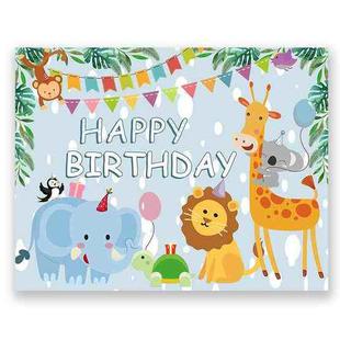 Birthday Party Background Cloth Decoration Shooting Cloth, Size: 90x70cm(HB023)