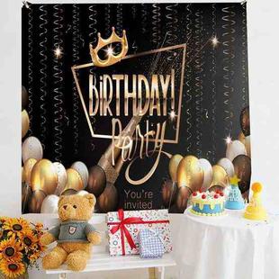 Birthday Layout Hanging Cloth Children Photo Wall Cloth, Size: 150x230cm Velvet(37)
