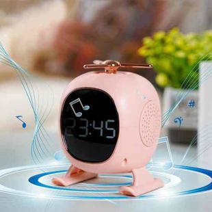 F23 Aromatherapy Bluetooth Alarm Clock Stand Subwoofer Speaker(Random Color Delivery)