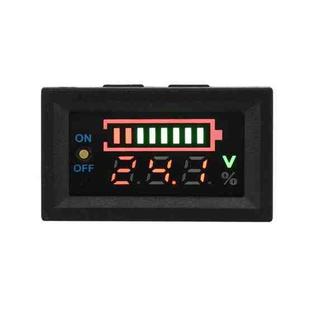229TY 7-100V Electric Car Lithium Battery Voltage Power Meter Display Switch