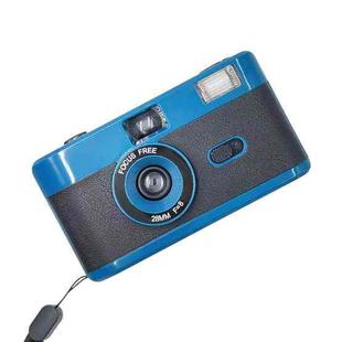 R2-FILM Retro Manual Reusable Film Camera for Children without Film(Blue+Black)