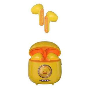 ICARER FAMILY IFTWS01 TWS Cartoon Half In-ear Wireless Bluetooth Earphone(Yellow)