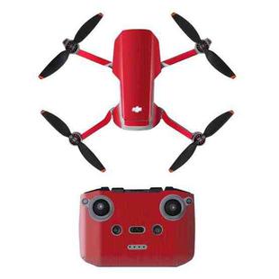 Sunnylife MM2-TZ452 For DJI Mini 2 Waterproof PVC Drone Body + Arm + Remote Control Decorative Protective Stickers Set(Drawing Red)