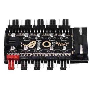 Mainboard PWM HUB Computer Temperature Control Speed Control Board Chassis Fan Controller(4Pin)