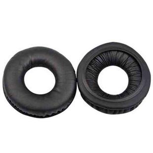 1pair Headphones Sponge Cover for Sony WH-CH500/510/ZX100/330, Spec: Leather Black