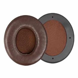 For Edifier W855BT 1pair Headset Soft and Breathable Sponge Cover, Color: Brown Lambskin