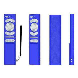 For Samsung Smartone3 TM1990C BN59-01357 Y34 Remote Control Silicone Cover(Blue)