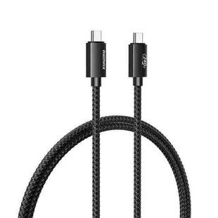 Remax  RC-C035 Dual USB-C / Type-C USB2.0  240W Fast Charging Data Cable, Length:1m