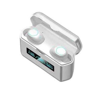 M19 Intelligent Noise Reduction With Charging Bin Bluetooth Earphone(White)