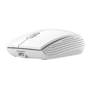 811 3 Keys Laptop Mini Wireless Mouse Portable Optical Mouse, Spec: Charging Version (White)