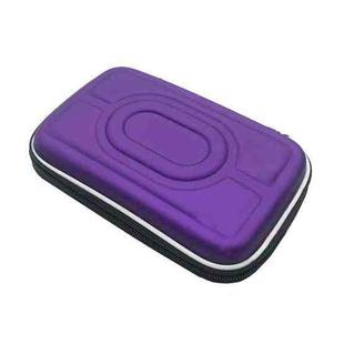 2.5 Inch Data Cable Organizer EVA Mobile Hard Drive Bag(Purple)