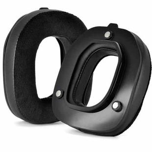 For Logitech Astro A50 Gen4 Headset Replacement Accessory ,Spec: 2pcs Leather+Velvet Earmuffs
