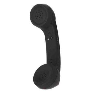 Bluetooth Wireless Connection Retro Microphone External Mobile Phone Handset(Black)