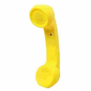 Bluetooth Wireless Connection Retro Microphone External Mobile Phone Handset(Yellow)