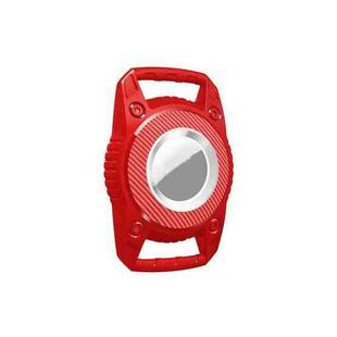 For AirTag Protective Case Three-proof All-inclusive IPX7 Waterproof Locator Cover(Red)
