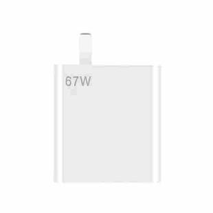 For Xiaomi / Redmi Phone 67W Charger Universal Phone Charging Head US Plug, Style: Charger(White)