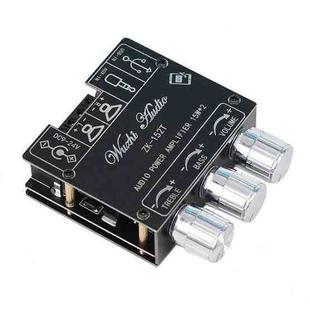 ZK-152T Mini Bluetooth 5.1 Receiving Audio Module With Power Amplifier Digital D Stereo Dual Channel