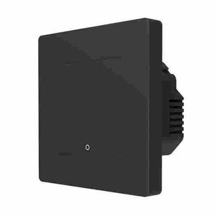 Tuya ZigBee Smart Single-fire Zero-fire Sharing Timing Voice Wall Switch EU Plug, Style: 1 Way (Gray)