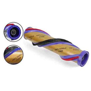 For Dyson V11 V15 Vacuum Cleaner Anti-winding Suction Head Brush Bar Roller(Gold)