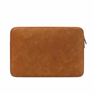ND12 Lambskin Laptop Lightweight Waterproof Sleeve Bag, Size: 13.3 inches(Yellow)