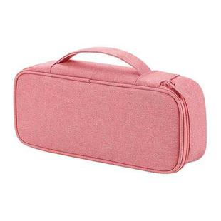 SM13 Multifunctional Digital Accessories Waterproof and Shock-absorbing Storage Bag(Pink)