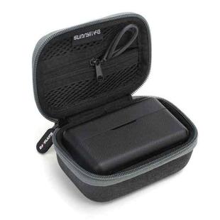 For DJI MIC Sunnylife B557 Wireless Microphone Portable Protective Box Storage Bag(Dark Gray)