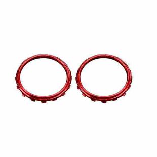 For Xbox One Elite 5pairs 3D Replacement Ring Handle Accessories, Color: Red Plating