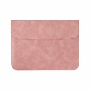 A20 Laptop Bag Magnetic Suction Slim Tablet Case Inner Bag, Size: 11/12 inch(Pink)