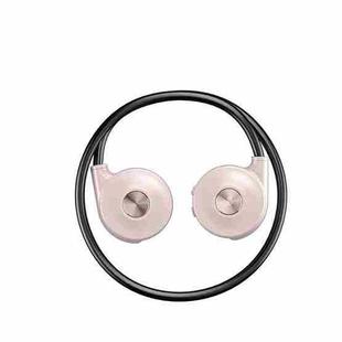 M1S Bone Conduction Stereo Vibrator Speaker Bluetooth Earphones(Pink)