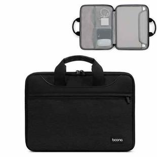 Baona BN-I003 Oxford Cloth Full Open Portable Waterproof Laptop Bag, Size: 14/15/15.6 inches(Black)