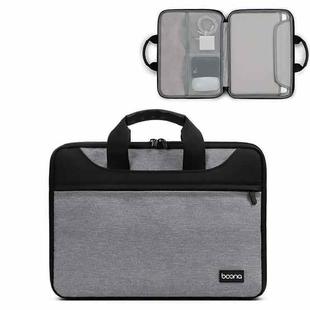Baona BN-I003 Oxford Cloth Full Open Portable Waterproof Laptop Bag, Size: 14/15/15.6 inches(Grey)