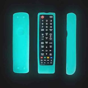 For Samsung BN59-01303A/01199F 2pcs Remote Control Case(Fluorescent Blue)