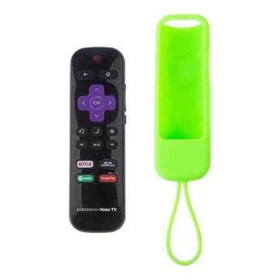 For TCL Roku 3600R/3900/Voice RCAL7R 2pcs Remote Control Silicone Case(New green)