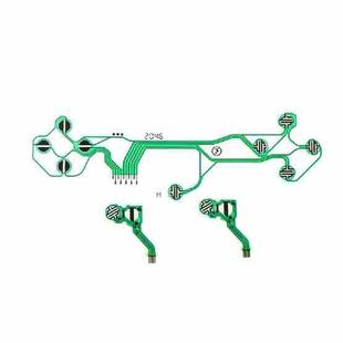 For PS5 V1 Controller 2sets Button Ribbon Circuit Board Conductive Film( Green)