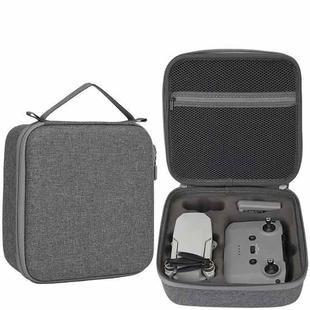 For DJI Mavic Mini 2 Dual Battery Storage Bag Handheld Protective Case(Light Grey)