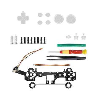 For PS5 Controller LED Light Button Kit DIY Light Panel Board Luminated D-Pad Set B