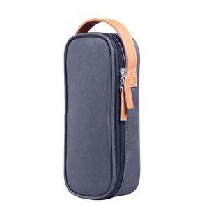 Power Data Cable Storage Bag Digital Mobile Hard Disk Protective Cover , Size: Medium (Blue)