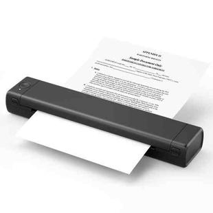 M08F Bluetooth Wireless Handheld Portable Thermal Printer(Black Letter Version)