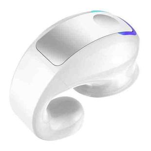 GD28 IPX4 Waterproof Single-ear Lightweight Clip Ear Bluetooth Earphone(White)