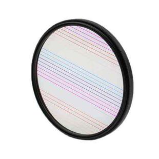 49mm+Rainbow Photography Brushed Widescreen Movie Special Effects Camera Filter