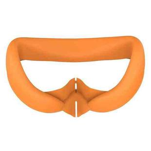 For PICO 4 Hifylux PC-PF26 Silicone Eye Mask VR Glasses Sweat-proof Blackout Case(Orange)